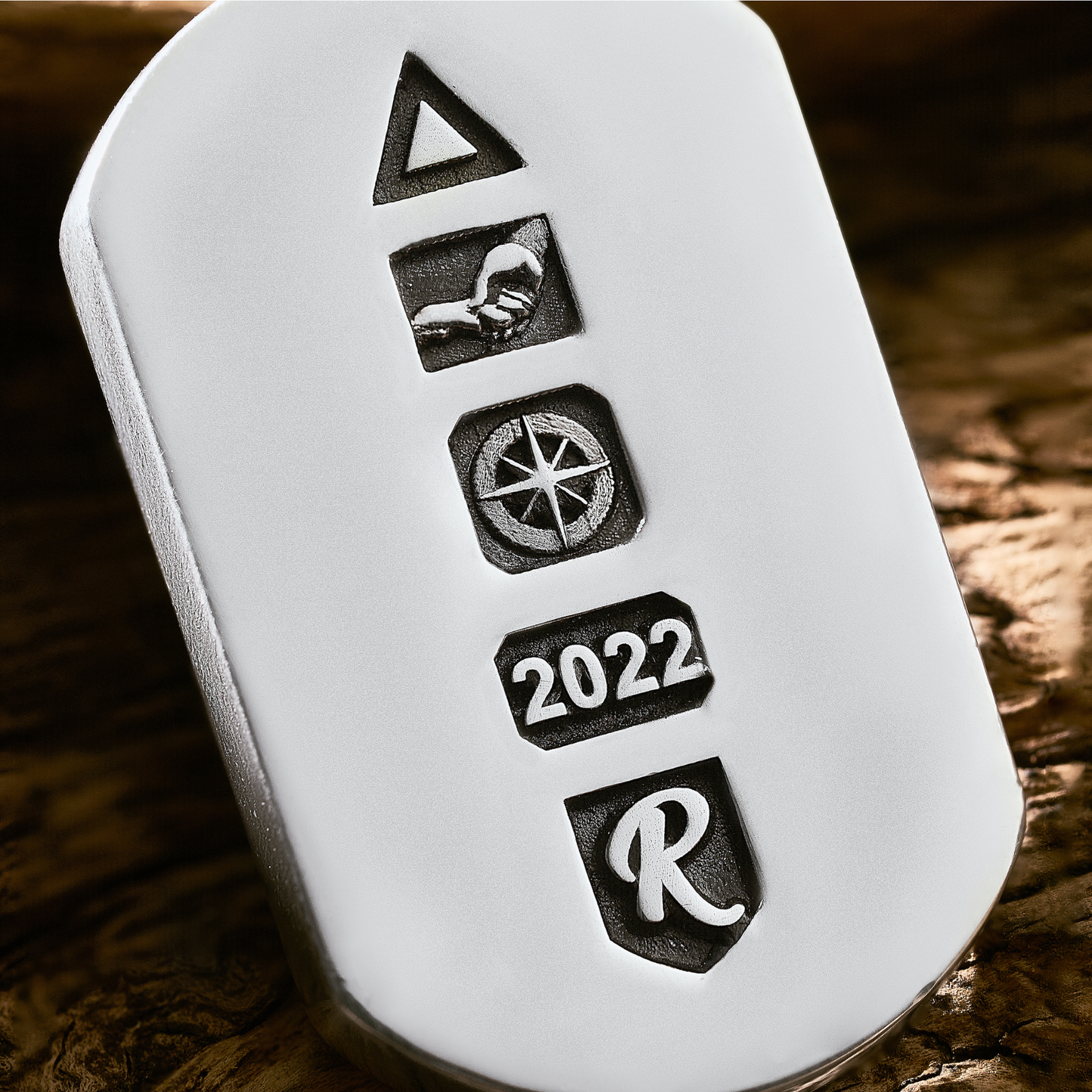 Classic Dog Tag (Sterling Silver)