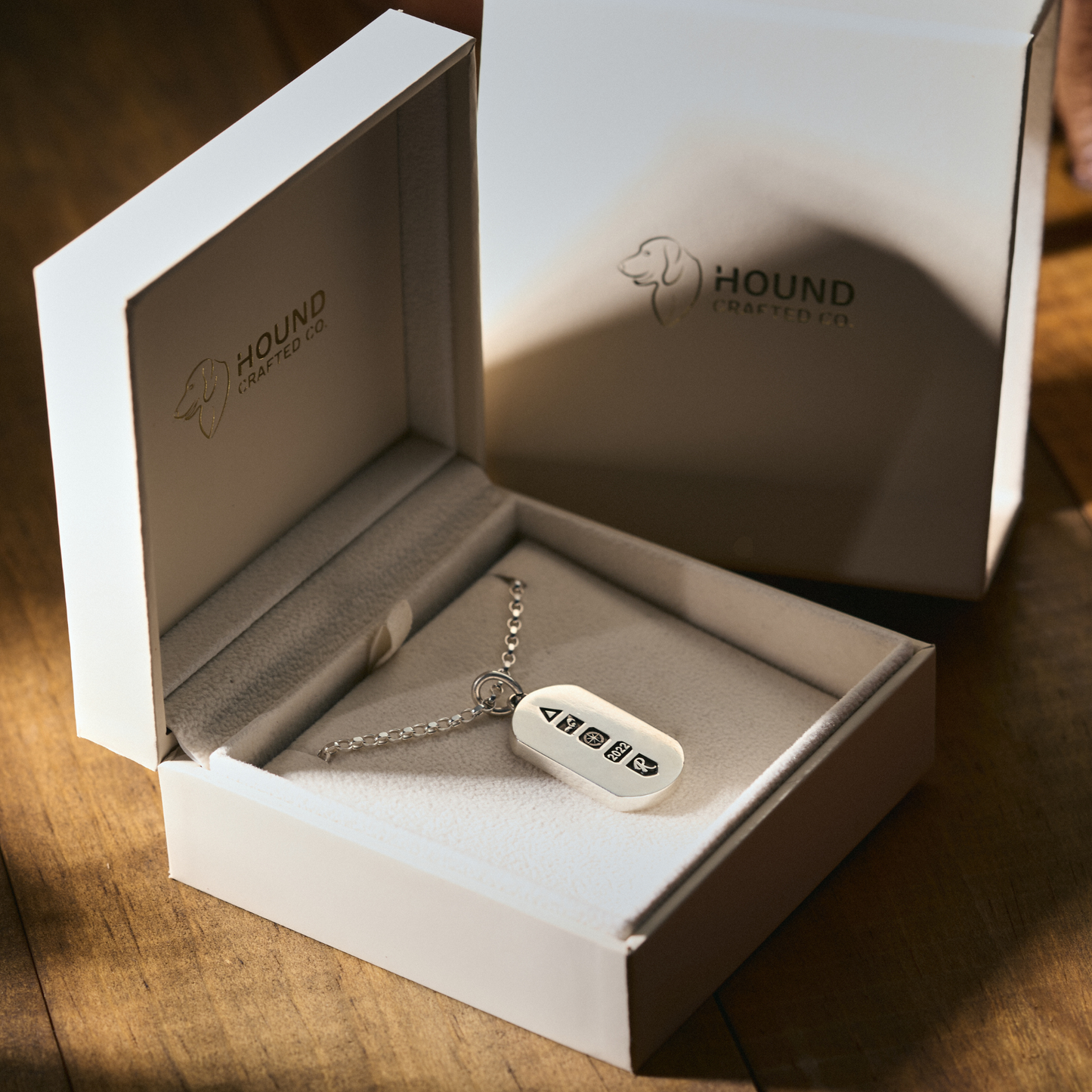 Classic Dog Tag (Sterling Silver)