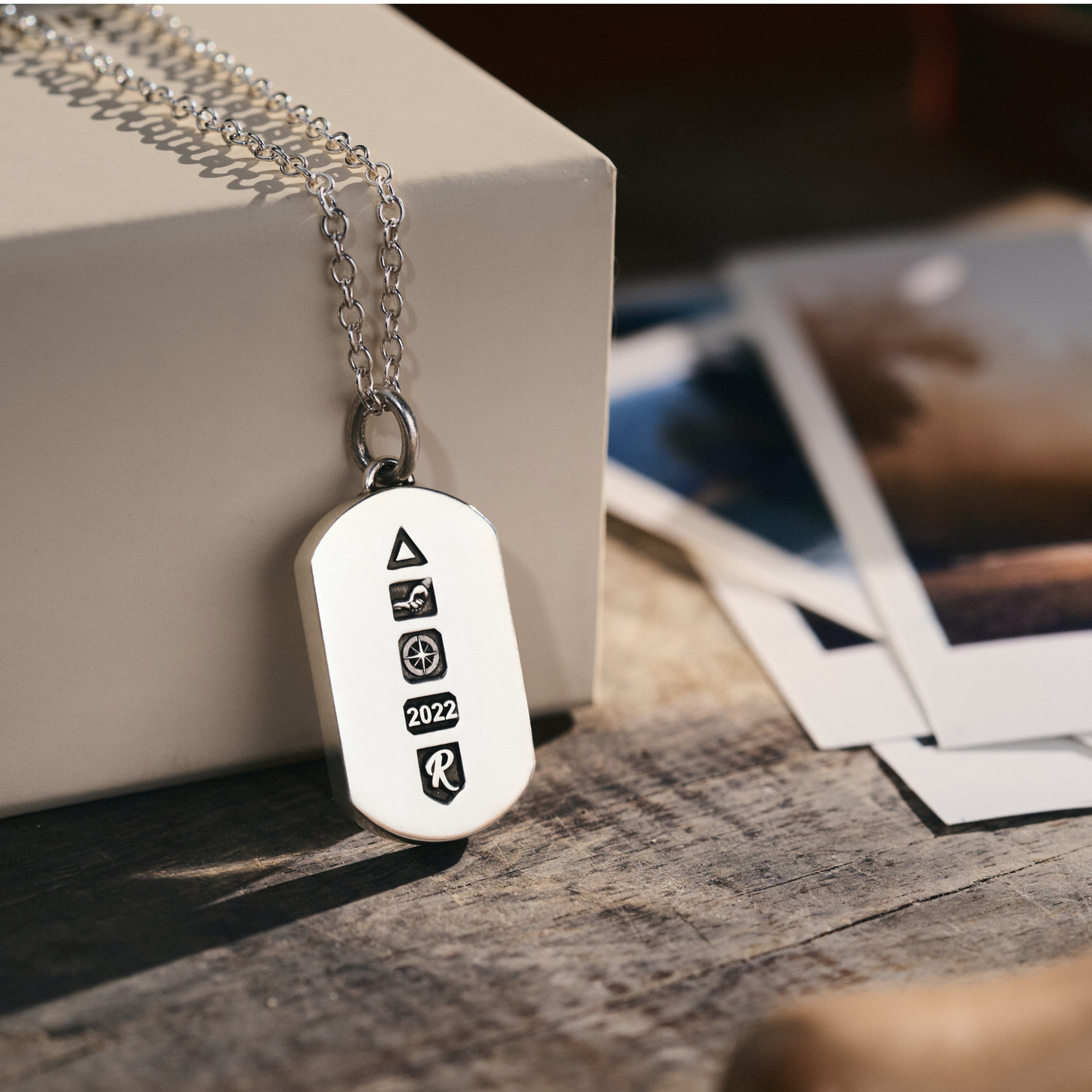 Classic Dog Tag (Sterling Silver)